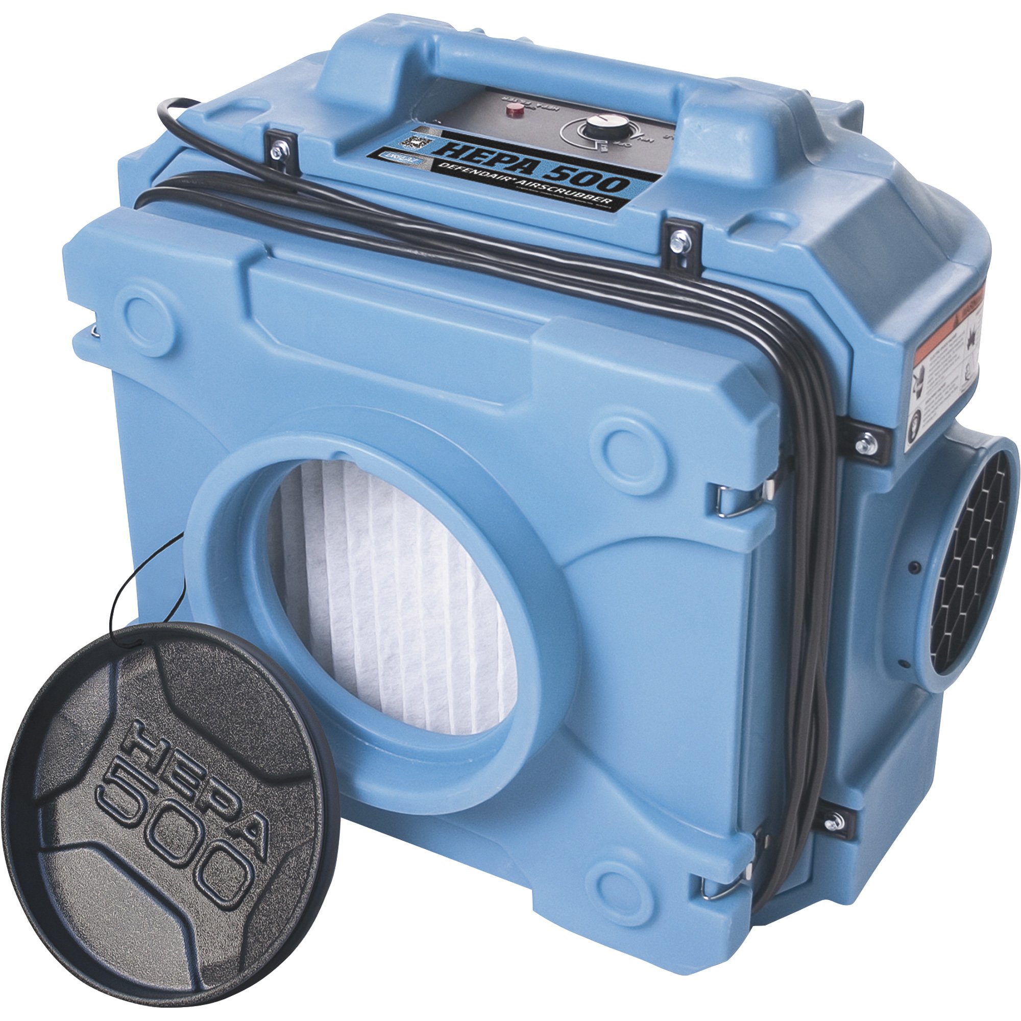 Dri-Eaz DefendAir HEPA 500 Air Scrubber — 250–500 CFM, Xactimate Code: WTRNAFAN, Model# F284